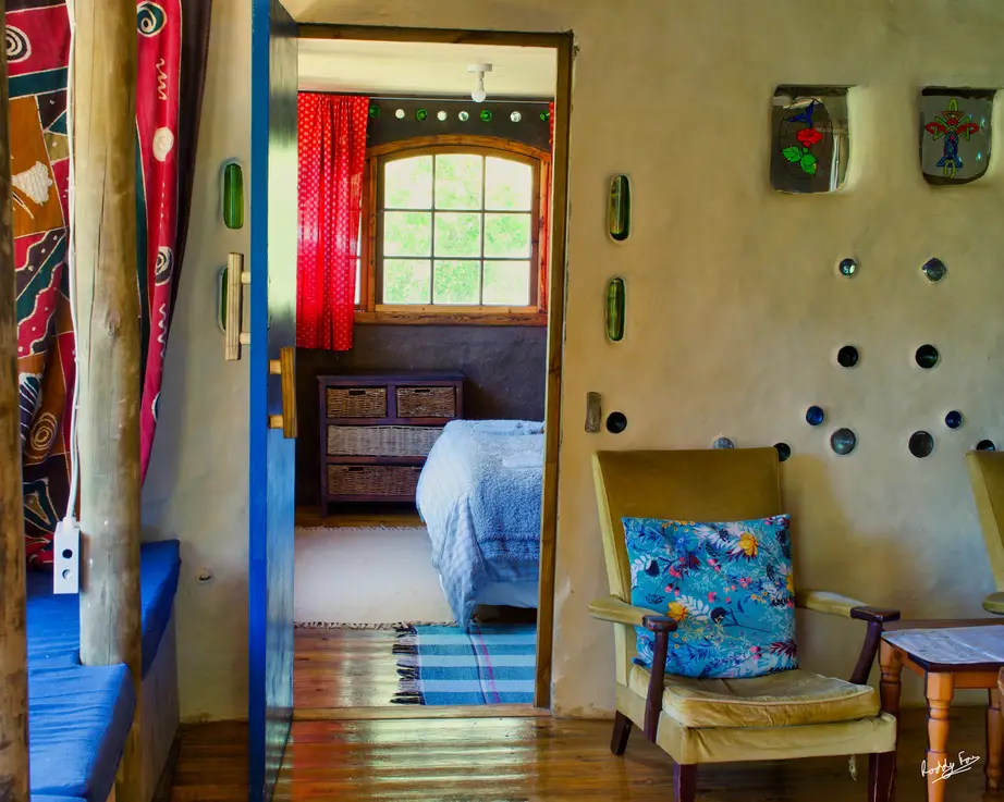 Eco Fox Den main bedroom